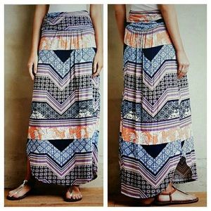 NWOT Maeve Elysian Maxi skirt